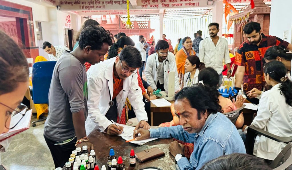 निशुल्क होम्योपैथिक चिकित्सा शिविर