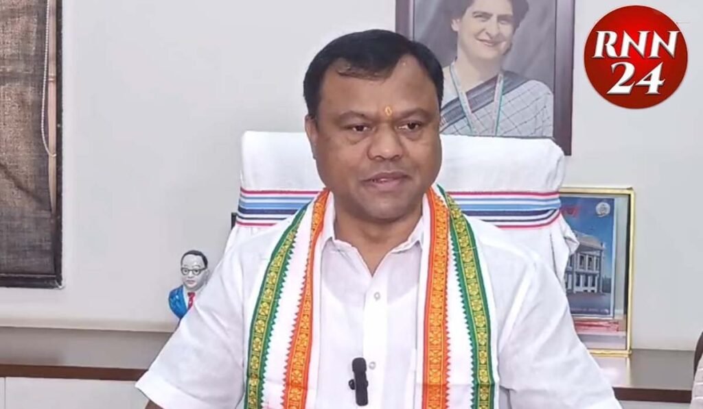 कांग्रेस कमेटी के अध्यक्ष दीपक बैज