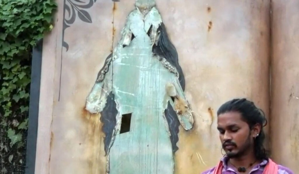 छत्तीसगढ़ महतारी की प्रतिमा