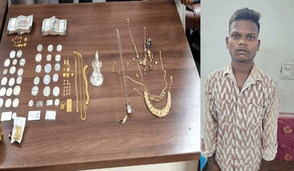 सूने मकान में चोरी, 2 आरोपी गिरफ्ता