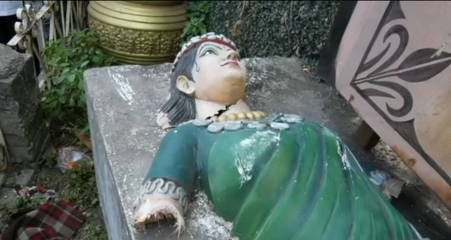 छत्तीसगढ़ महतारी की प्रतिमा