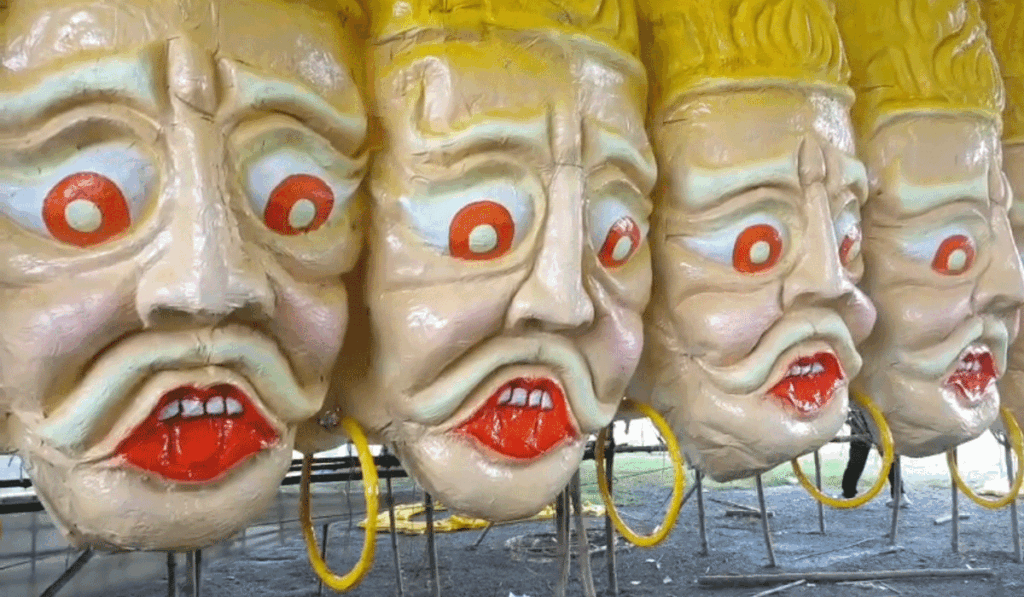 जलेगा 101 फीट का रावण