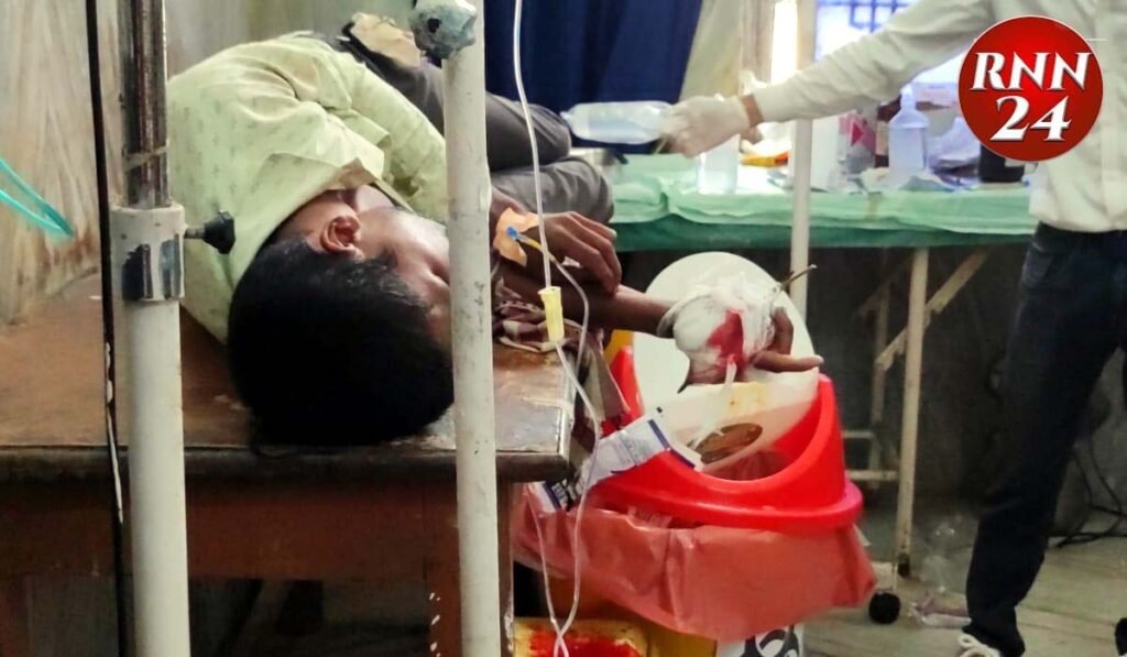 पिता ने पुत्र पर चलाया तीर