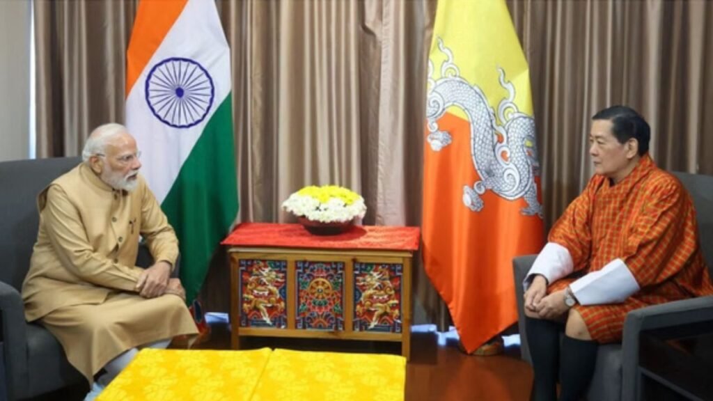 PM Modi Bhutan Visit: पीएम मोदी ने भूटान के राजा के साथ की द्विपक्षीय बैठक, पुनातसांगछू परियोजना का उद्घाटन और तीन अहम समझौते