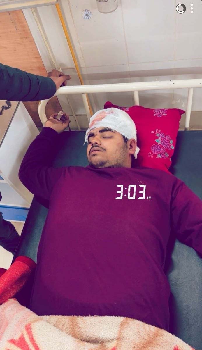 युवक पर जानलेवा हमला