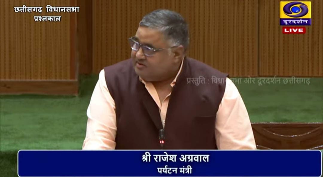 धर्मस्व एवं धार्मिक न्यास के मंत्री राजेश अग्रवाल