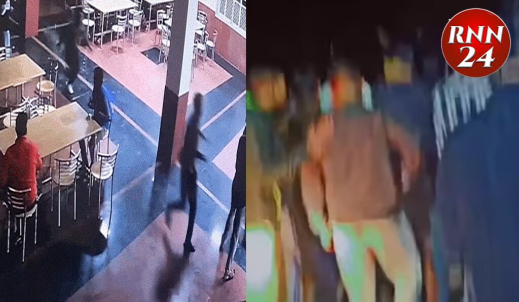 छात्र को चाकू लेकर दौड़ाया