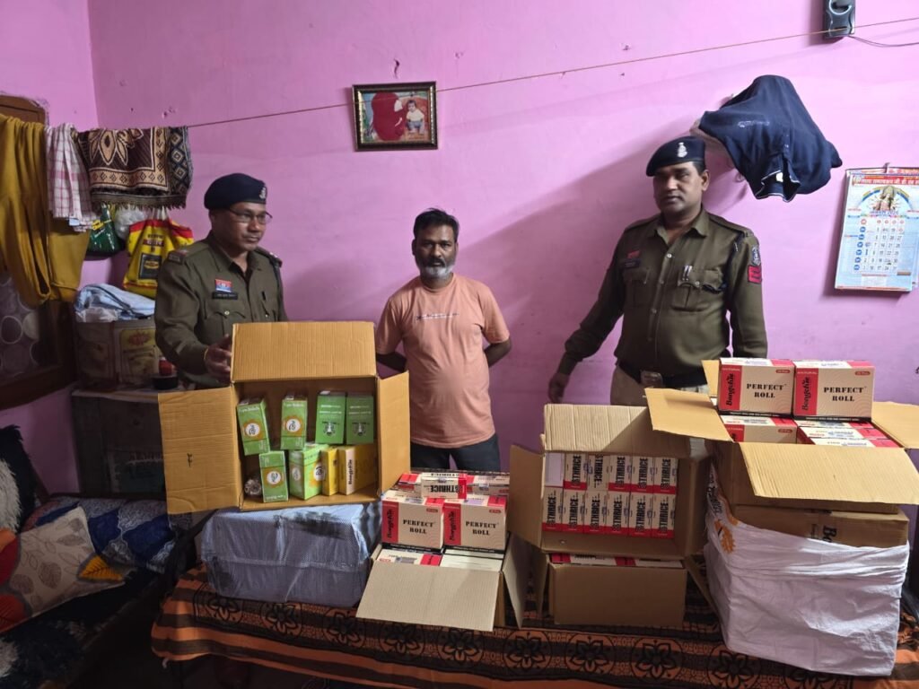 रायपुर में सूखे नशे के नेटवर्क पर पुलिस का बड़ा प्रहार, 2 लाख से ज्यादा का गोगो जब्त