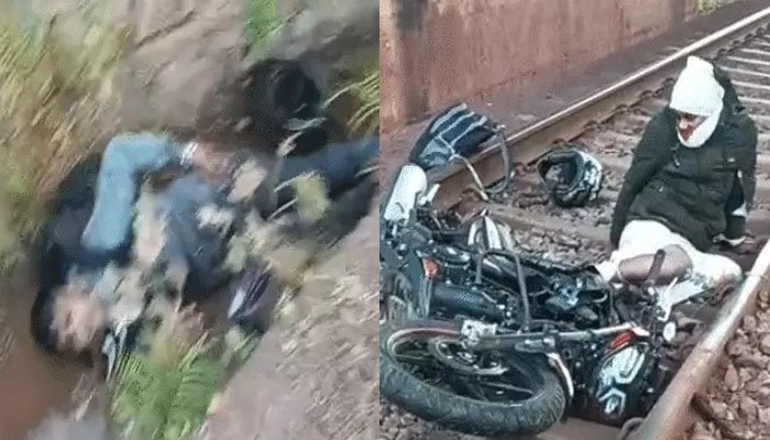 बालोद में बड़ा हादसा टला: 40 फीट गहरे रेलवे अंडरब्रिज से गिरे दो युवक, लोको पायलट की सतर्कता से बची जान रेलवे अंडरब्रिज