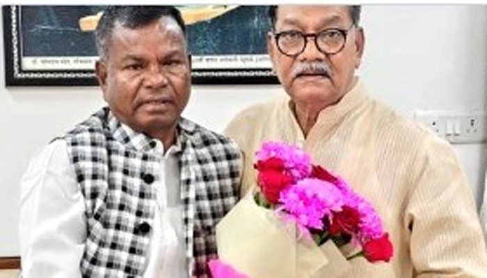जमानत के बाद कवासी लखमा ने भूपेश बघेल, सिंहदेव और चरणदास महंत से की मुलाकात