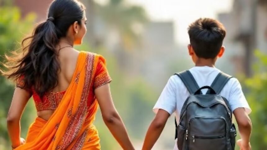 रिश्ते को शर्मसार करने वाला मामला, नाबालिग भतीजे के साथ फरार हुई चाची,CCTV से खुला मामला