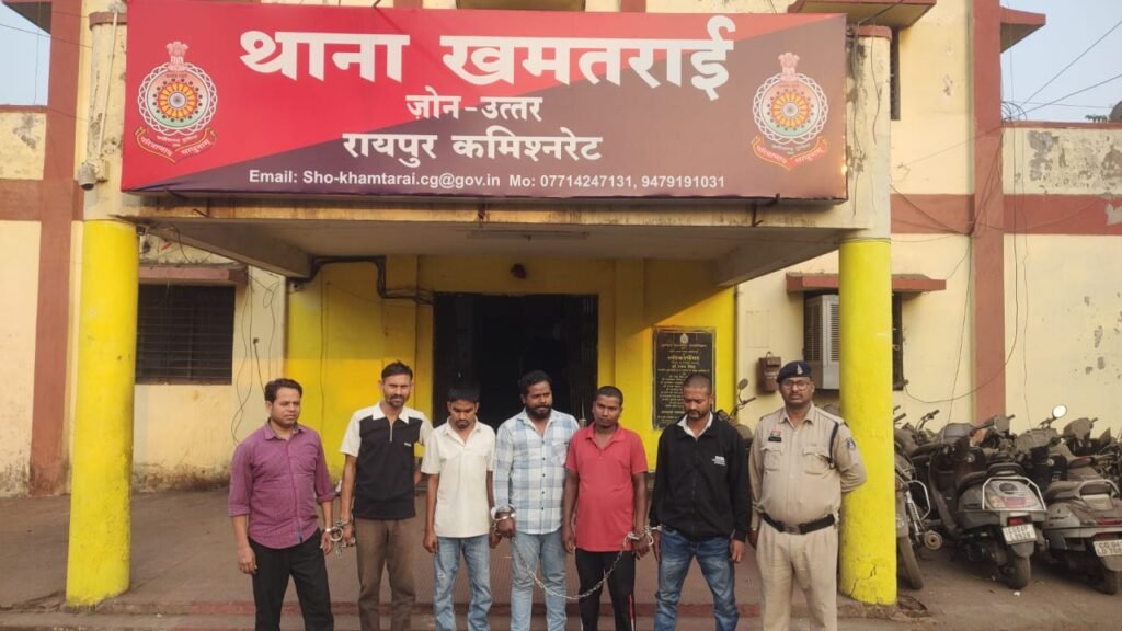 रायपुर पुलिस का एक्शन: हुल्लड़बाजों और चाकूबाजों पर कसी नकेल, आरोपी भेजे गए जेल