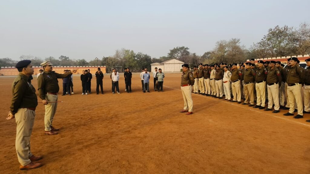 वीआईपी सुरक्षा एस्कॉर्ट में तैनात पुलिसकर्मियों एवं वाहन चालकों को विशेष प्रशिक्षण
