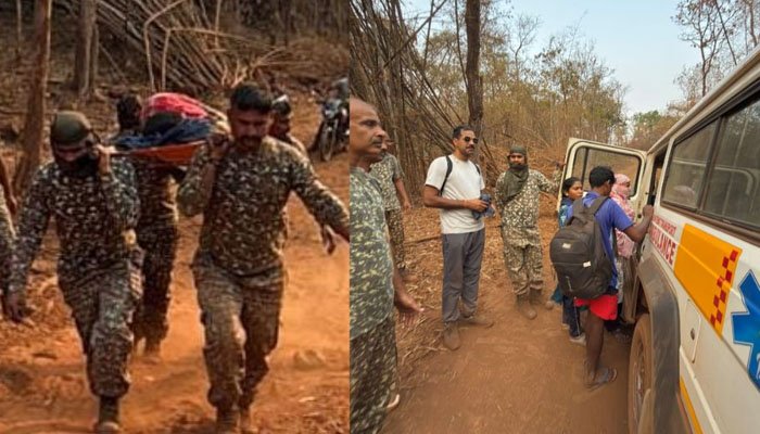 जंगल-पहाड़ लांघकर ITBP का मानवीय मिशन, गर्भवती की बची जान