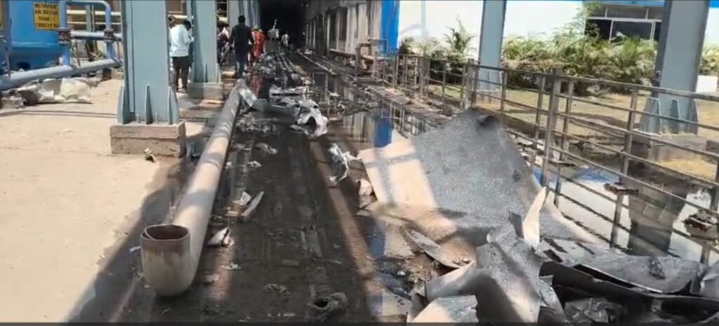 Industrial Accident: In the aftermath of the blast at the Vedanta Power Plant...! The first exclusive insider images... Watch the back-to-back videos here.