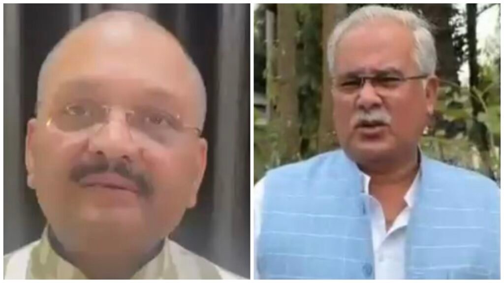 Debate on Naxalism : भूपेश बघेल की डिबेट चुनौती पर संतोष पांडेय का पलटवार…राहुल गांधी पर साधा निशाना…तीन सवालों का मांगा जवाब…यहां सुने VIDEO Debate on Naxalism: Santosh Pandey Hits Back at Bhupesh Baghel's Debate Challenge... Takes Aim at Rahul Gandhi... Demands Answers to Three Questions... Watch VIDEO Here.