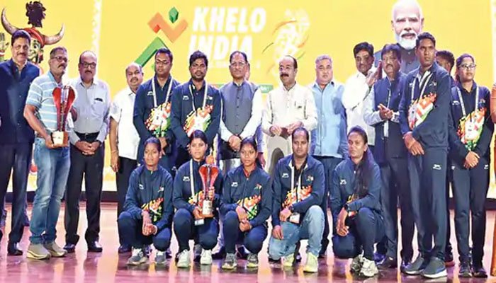 खेलो इंडिया ट्राइबल गेम्स 2026 का भव्य समापन: कर्नाटक ओवरऑल चैंपियन, छत्तीसगढ़ ने भी दिखाया दम खेलो इंडिया ट्राइबल गेम्स 2026