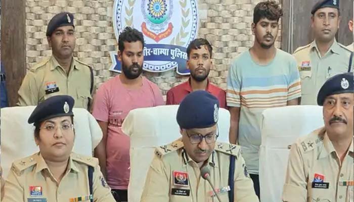 कांग्रेस नेता के घर गोलीकांड का खुलासा, तीन आरोपी गिरफ्तार तीन आरोपी गिरफ्तार