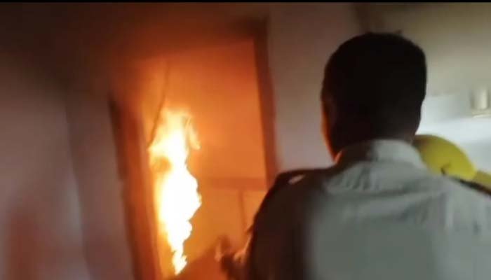गरियाबंद सर्किट हाउस में आग, स्टोर रूम का सामान जलकर राख गरियाबंद सर्किट हाउस में आग