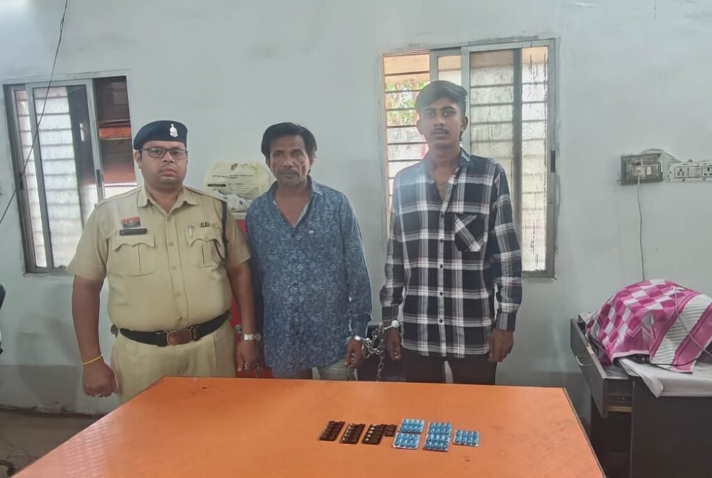 रायपुर में नशीली टेबलेट बेचने की कोशिश नाकाम , पुलिस ने दो तस्करों को दबोचा