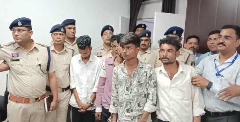 अंतरराज्यीय चैन स्नैचिंग गिरोह का भंडाफोड़, 6 आरोपी गिरफ्तार