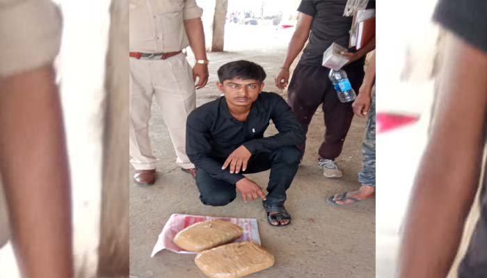 नशे के खिलाफ बड़ी कार्रवाई, 2.70 किलो गांजा के साथ आदतन आरोपी गिरफ्तार गांजा के साथ आदतन आरोपी गिरफ्तार