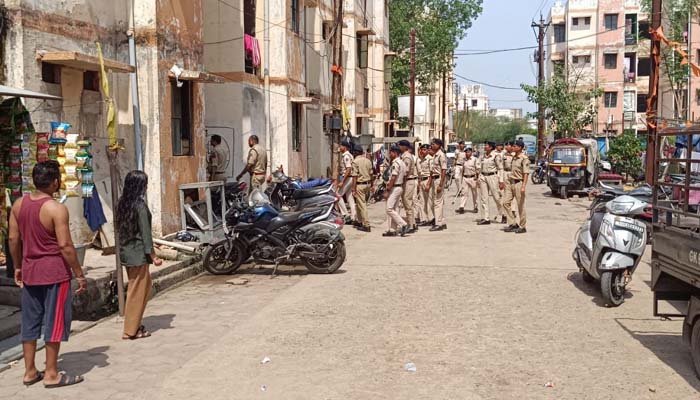 पुलिस का बड़ा सघन चेकिंग अभियान