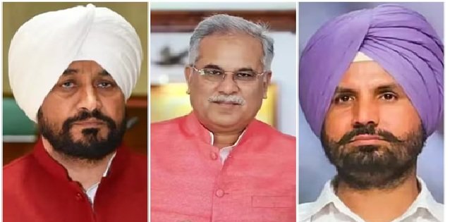 Internal Strife in Congress : पंजाब कांग्रेस की सियासत गरम…! चन्नी गुट से मिले भूपेश बघेल…वडिंग को हटाने पर दिया बड़ा बयान…अंदरूनी कलह पर बड़ा संदेश Internal Strife in Congress: Punjab Congress politics heats up... Bhupesh Baghel meets the Channi faction... makes a major statement on removing Warring... sends a strong message regarding internal infighting.