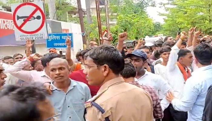 प्रार्थना सभा को लेकर विवाद, धर्मांतरण के आरोप के बाद पुलिस जांच में जुटी धर्मांतरण के आरोप के बाद पुलिस जांच में जुटी