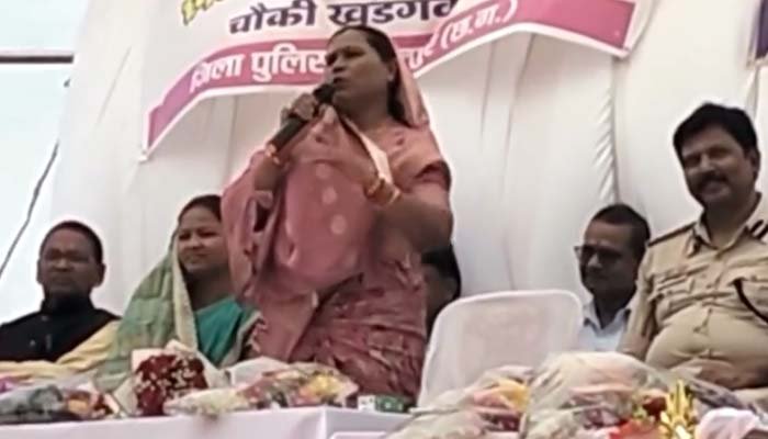 मंच से BJP विधायक शकुंतला पोर्ते ने कहा – मेरा बस चले तो पूरे क्षेत्र को शराब मुक्त कर दूं BJP विधायक शकुंतला पोर्ते