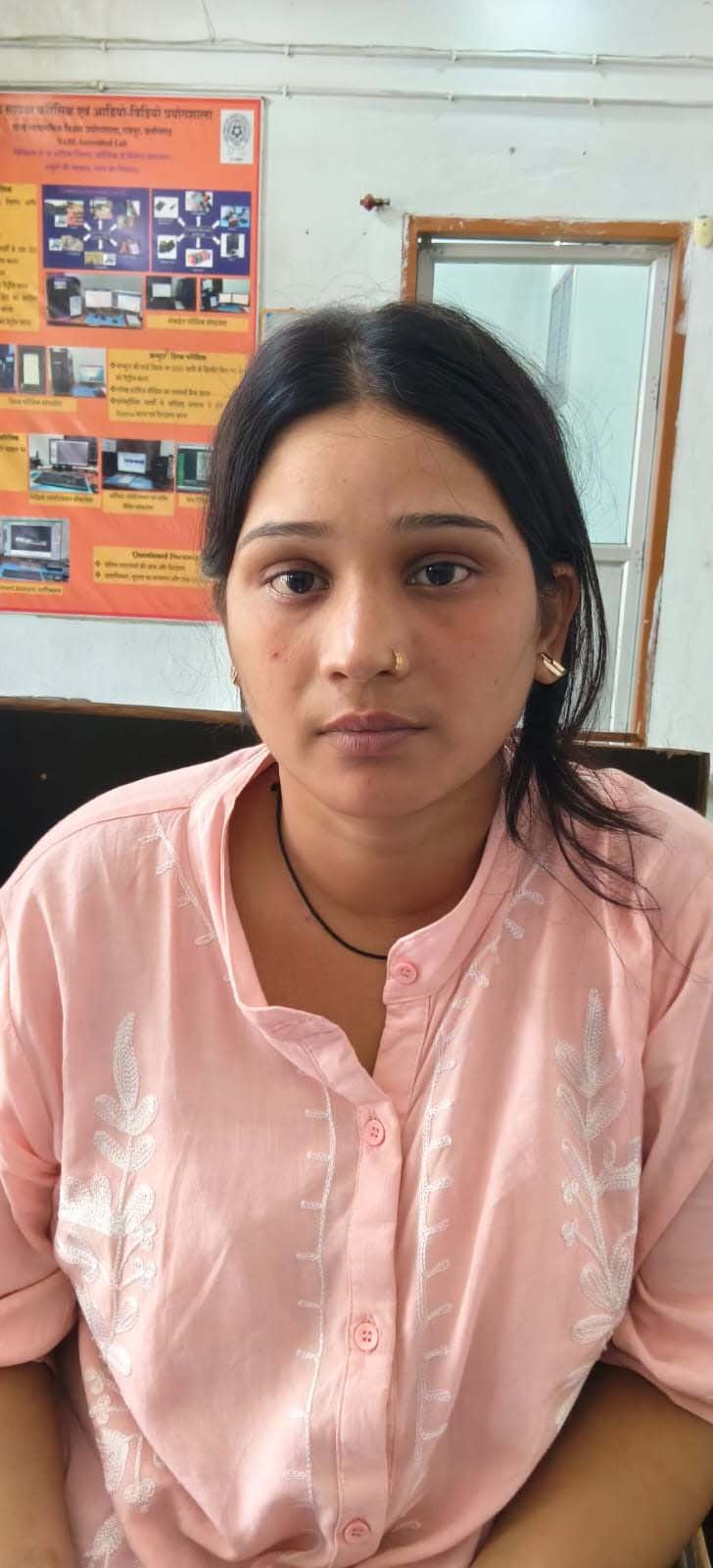 NDPS में गिरफ्तार आरोपिया ज्योति जाटव