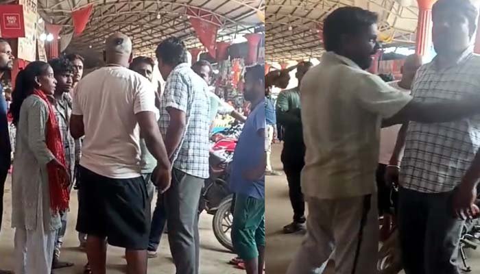महामाया मंदिर के गेट पर भाजपा के दो पक्ष भिड़े, पुराने चोरी विवाद को लेकर मारपीट और धमकी के आरोप