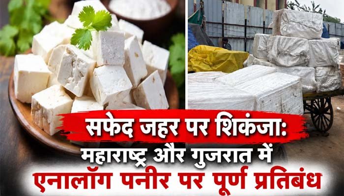 ‘सफेद जहर’ पर शिकंजा: महाराष्ट्र और गुजरात में एनालॉग पनीर पर पूर्ण प्रतिबंध, रायपुर स्टेशन से 500 किलो संदिग्ध पनीर जब्त 'सफेद जहर' पर शिकंजा