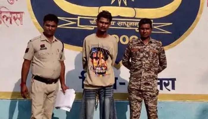 शराब दुकान के बाहर गाली-गलौज का विरोध पड़ा भारी, युवक पर चाकू से हमला; आरोपी गिरफ्तार आरोपी गिरफ्तार
