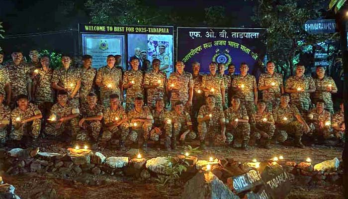बस्तर पुलिस ने शुरू किया ‘सेवा संकल्प अभियान’, कर्रेगुट्टा की पहाड़ी पर जलाया ‘आशीर्वाद का दीप’ सेवा संकल्प अभियान