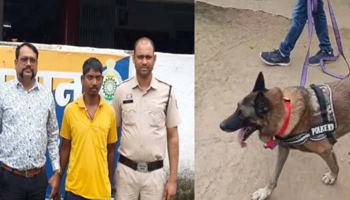 शराब पिलाने से नाराज पड़ोसी ने महिला की पत्थर से कुचलकर की हत्या, डॉग स्क्वॉड के ‘बाघा’ ने पहुंचाया आरोपी तक डॉग स्क्वॉड के ‘बाघा’ ने पहुंचाया आरोपी तक