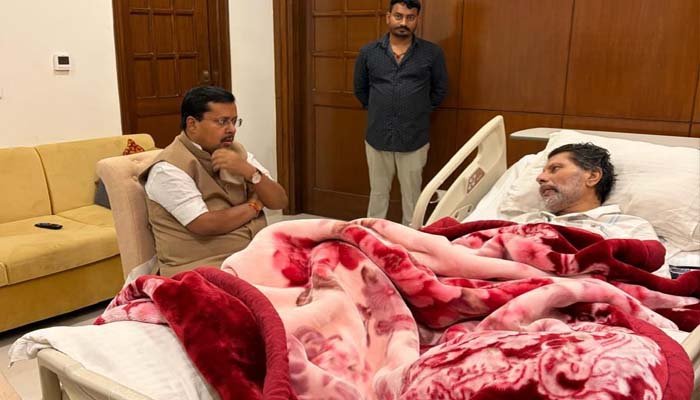 भाजपा राष्ट्रीय अध्यक्ष नितिन नवीन ने की प्रदेश अध्यक्ष किरण देव से सौजन्य भेंट, जाना स्वास्थ्य का हाल