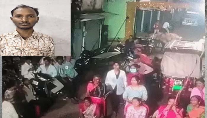 पत्नी से अवैध संबंध के शक में युवक पर चापड़ से हमला, सिर पर किए तीन वार युवक पर चापड़ से हमला,