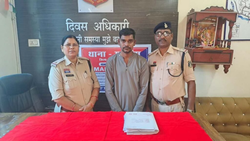 पति की मौत के बाद शादी का झांसा, 22 लाख की ठगी का आरोप; आरोपी धमधा से गिरफ्तार