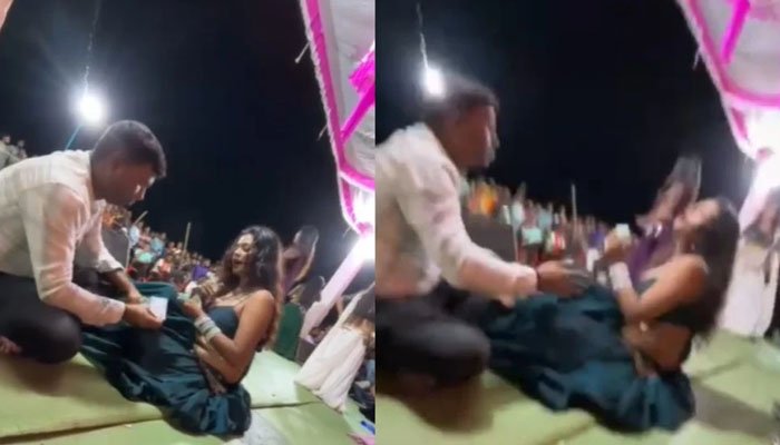 BJP नेता का कथित वीडियो वायरल! डांसर के साथ आपत्तिजनक हरकतों के दावे से मची हलचल नेता का कथित वीडियो वायरल