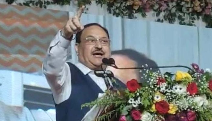 दुर्ग में BJP की ‘लोकतंत्र बचाओ, अराजकता हटाओ’ रैली, जेपी नड्डा बोले- हारने पर EVM और चुनाव आयोग को दोष देती है कांग्रेस जेपी नड्डा बोले- हारने पर EVM और चुनाव आयोग को दोष देती है कांग्रेस